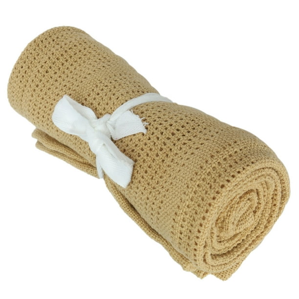 Soft Blanket FOR Kids Baby Infant Cellular Pram Cot Sofa Bed Mosses Basket CRIB